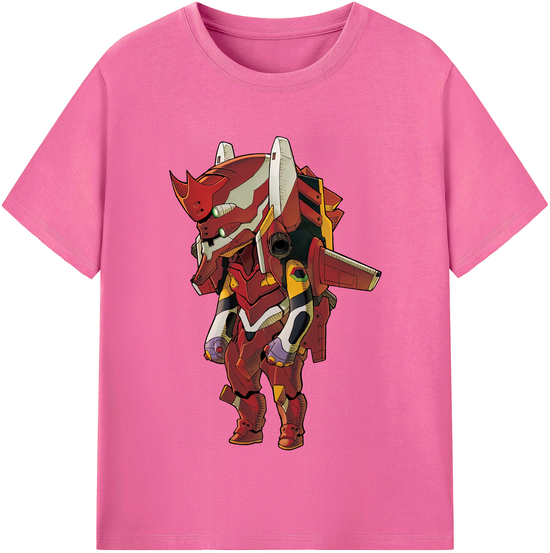 （画像用） EVA 新世紀エヴァンゲリオン レディースカジュアルプリントTシャツ（綿100％）